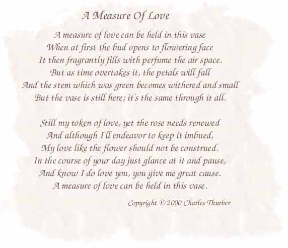 A Measure Of Love